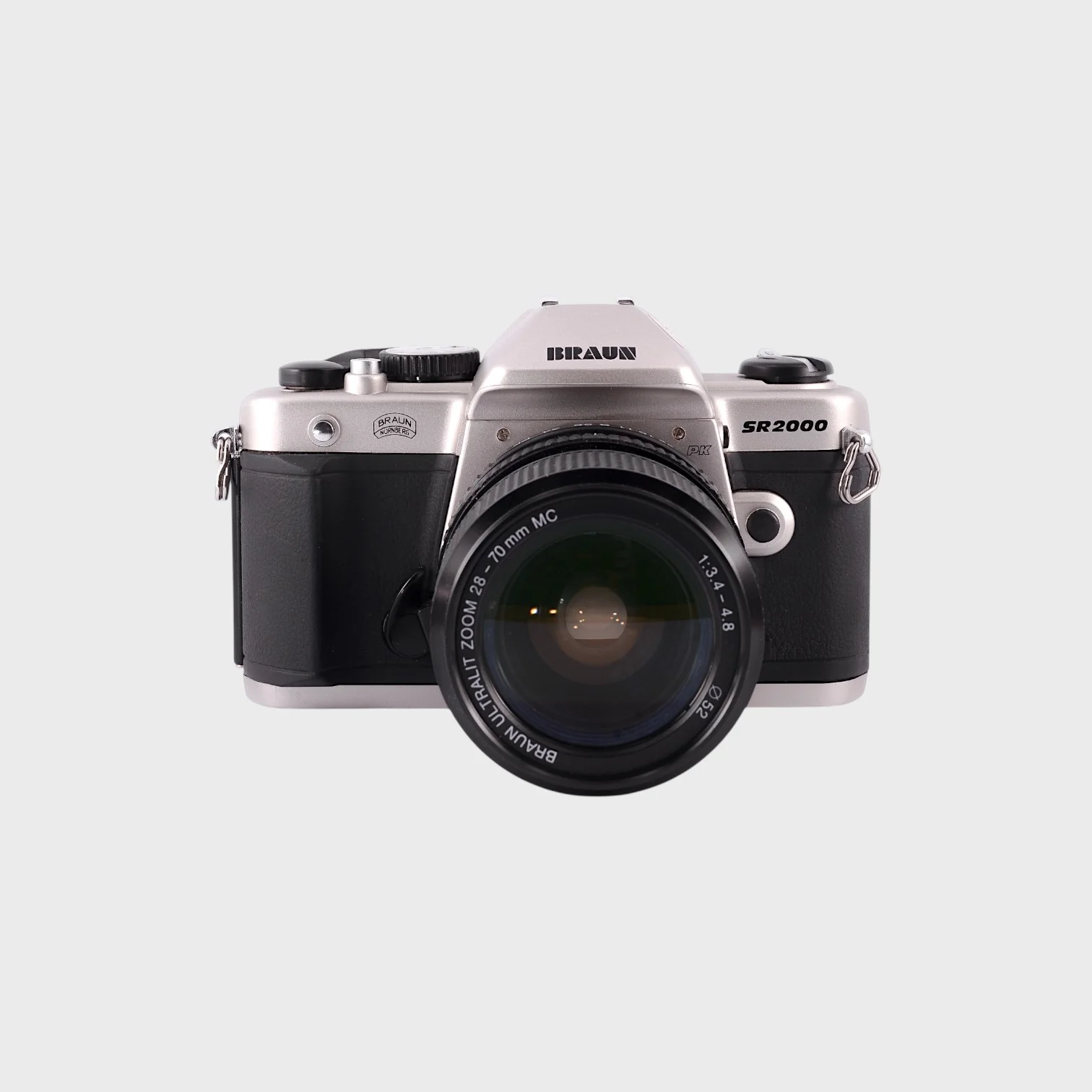 Appareil photo Reflex 35mm argentique Braun SR2000 PK Reflex 35mm argentique  objectif zoom 28-70 mm