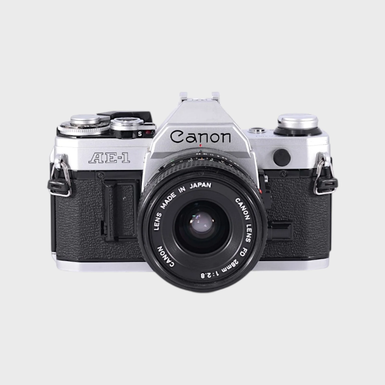 Canon AE-1 Reflex 35mm argentique  objectif 28 mm f2,8