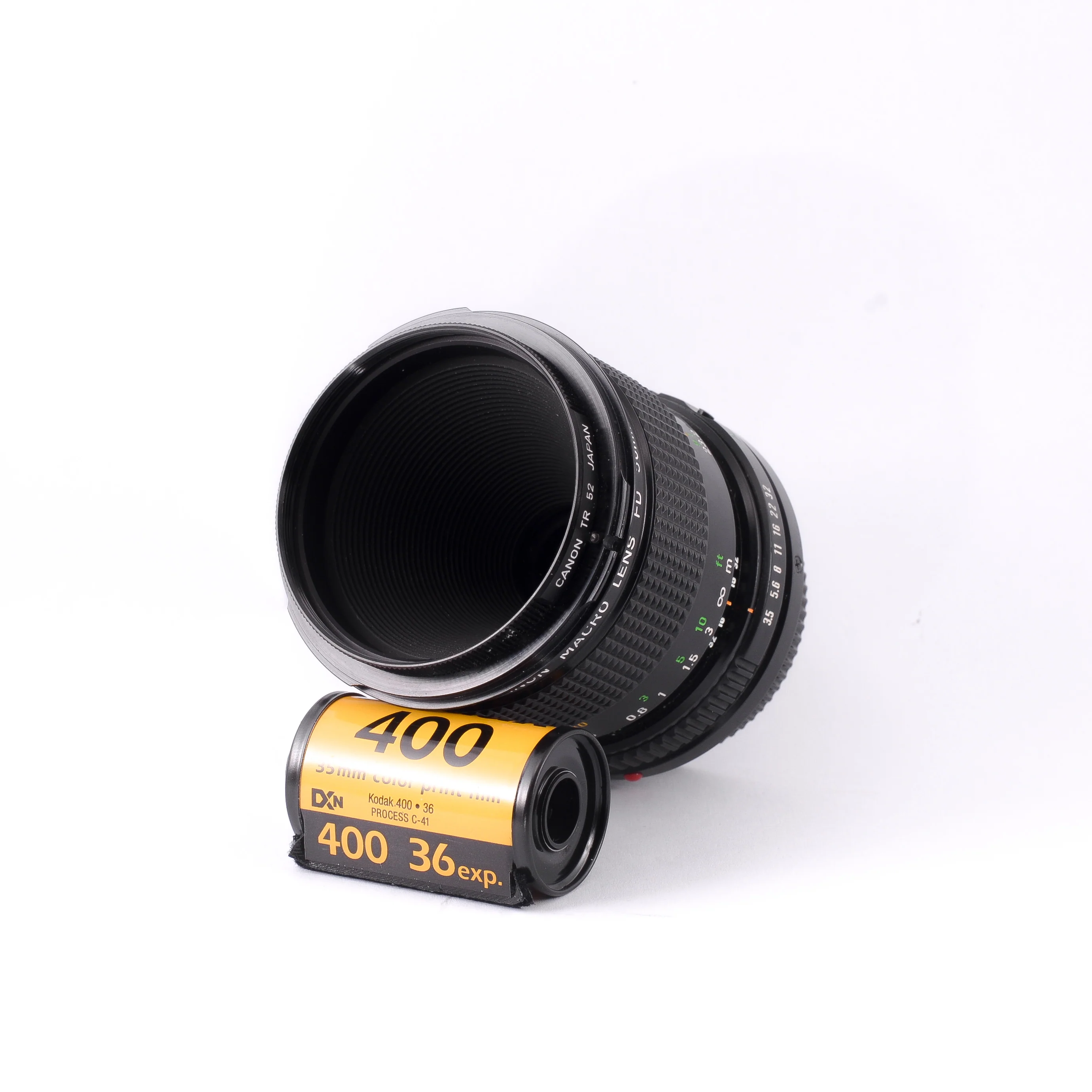Canon FD 50 mm f3,5 Macro objectif