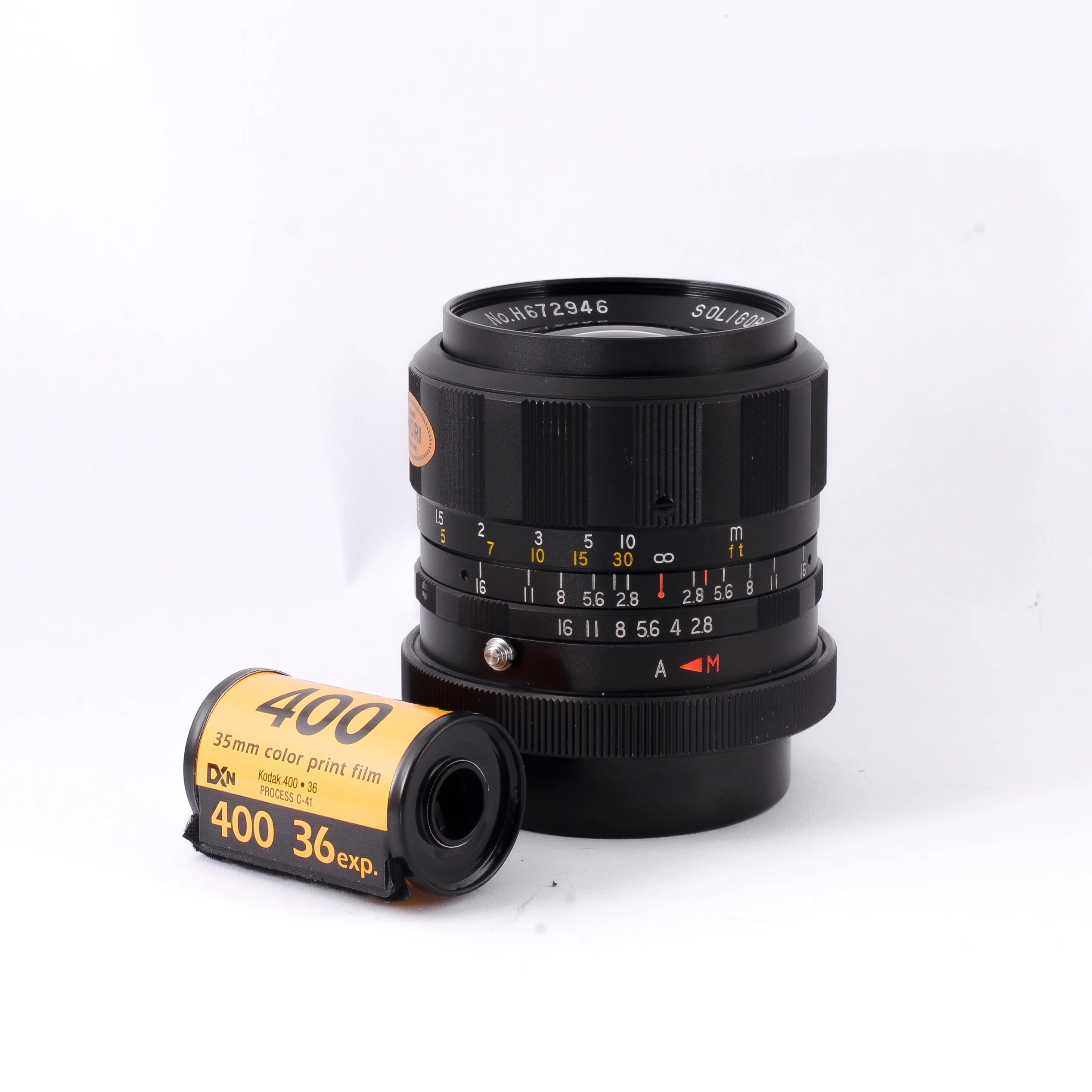 Canon FD Soligor 35 mm f2,8 objectif - Image 2