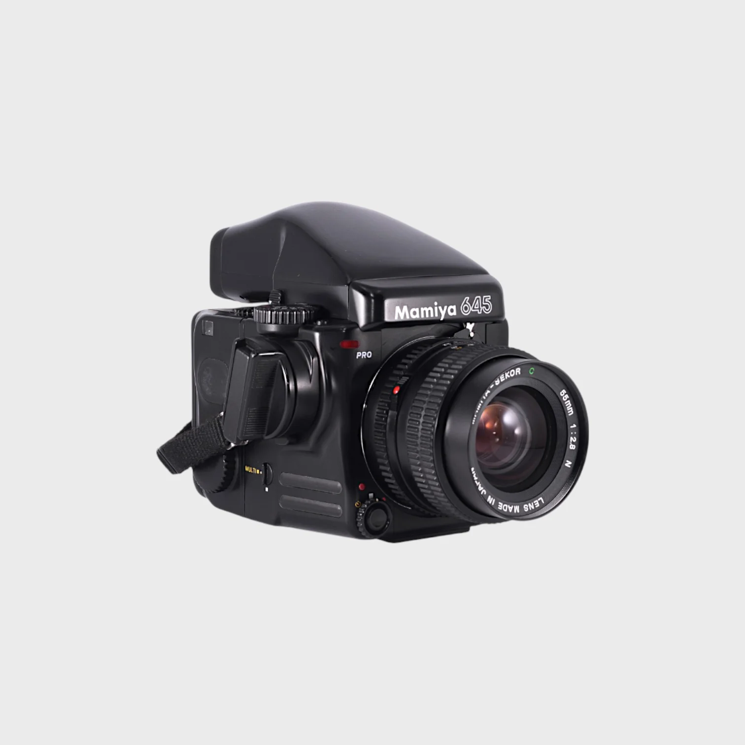 Mamiya 645 Pro Moyen Format argentique  objectif 55 mm f2.8