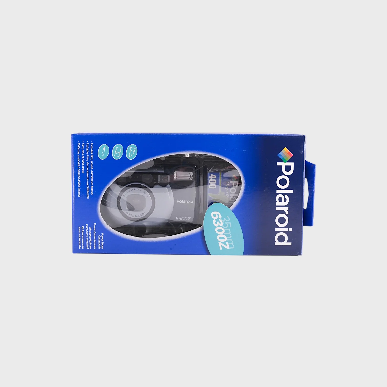NOS : Appareil photo argentique Polaroid 6300z 35 mm avec objectif 35-70 mm